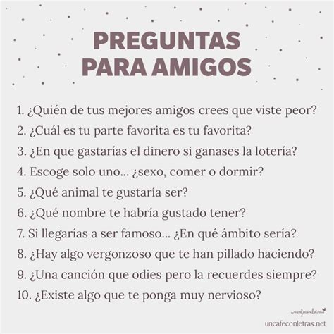 preguntas interesantes para conocer a alguien|Las 260 mejores preguntas para conocer a alguien